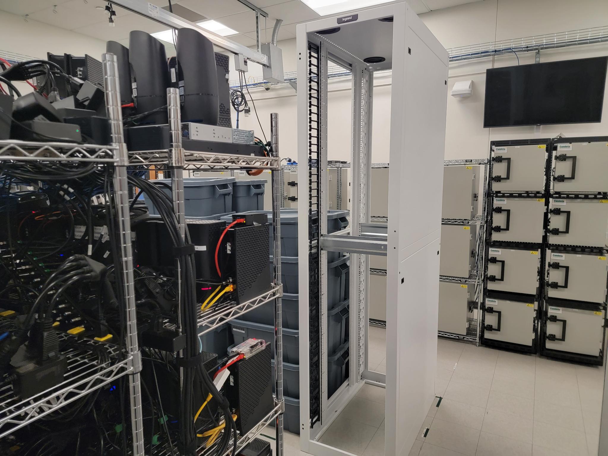 Lab Equipment Before Move